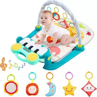 Éxito Gimnasio bebé bluetooth giratorio musical fitnes 5 en 1 +obsequio oferta