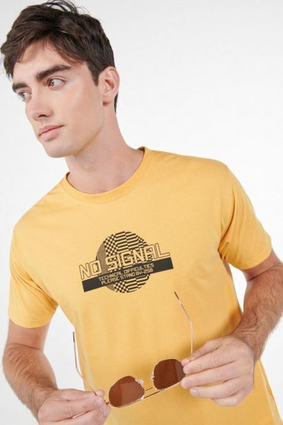 Koaj Camiseta básica manga corta estampada. oferta