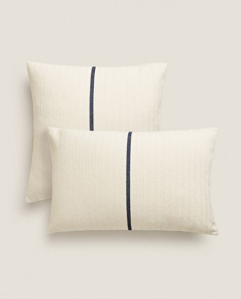 Zara Home Funda de cojín raya oferta