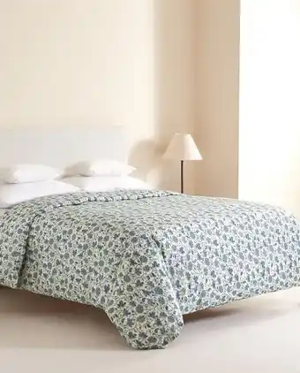 Zara Home Funda nórdica estampado flores y ramas oferta