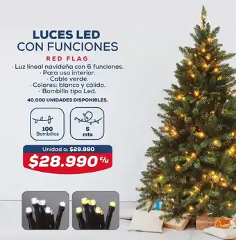 Tiendas D1 Luces Led con Funciones oferta