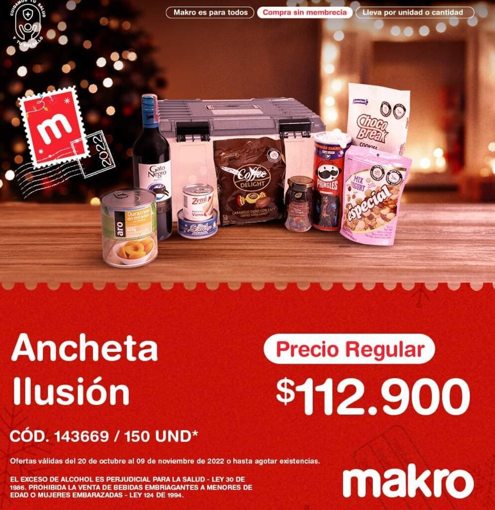 Makro Ancheta Ilusión oferta