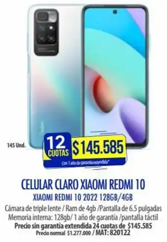 Cecular Claro Xiaomi Redmi 10