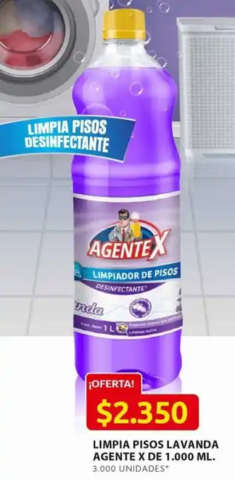 Ara Limpia Pisos Lavanda Agente X de 1.000ml oferta