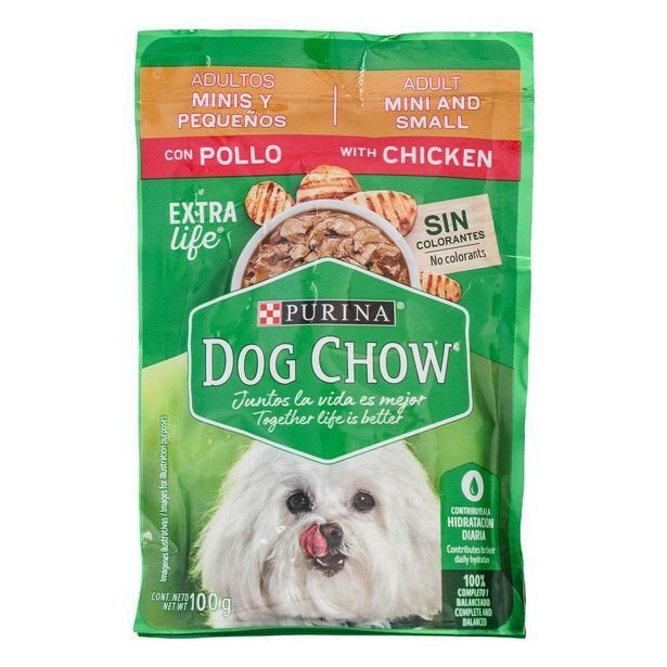 Carulla Alimento humedo adulto pq dog chow 100 gr oferta