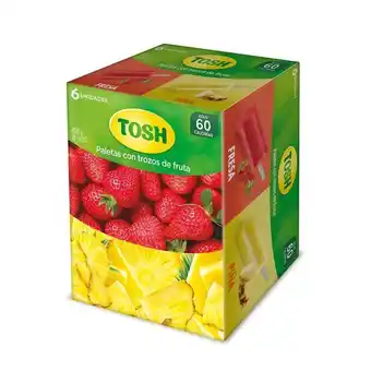 Carulla Paleta frutapack surtida tosh 450 gr oferta