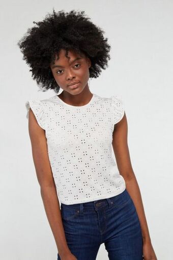Koaj Camiseta manga sisa, con arandelas. oferta