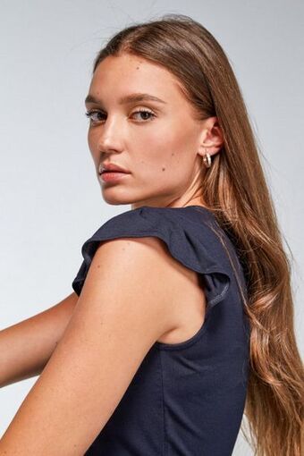 Koaj Camiseta manga sisa, con arandelas. oferta