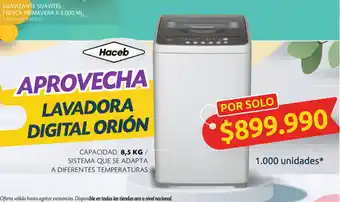 Ara Aprovecha lavadora digital orion oferta