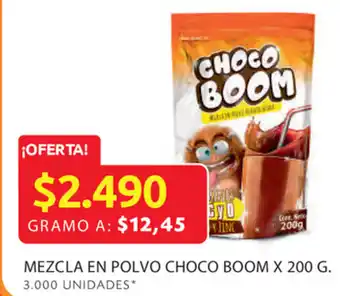 Ara Mezcla en polvo choco boom x 200 g. oferta