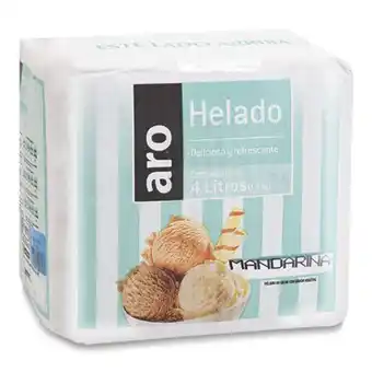 Makro Helado aro mandarina caja 4l oferta