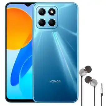 Alkosto Celular honor x6s 128gb azul + audifonos oferta
