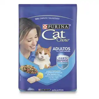 Makro Cat chow adulto activo pescado forti defense x 1,5 kg oferta