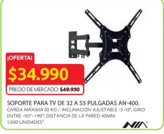 Ara Soporte para tv de 32 a 55 pulgadas an-400 oferta