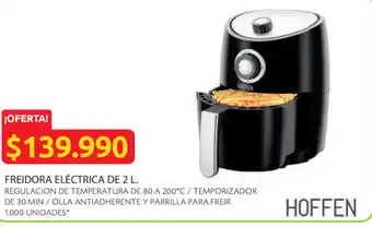Ara Freidora eléctrica de 2 l. oferta