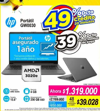 Alkomprar Portátil GW0030 oferta