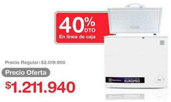 Makro Congelador Electrolux Horizontal 200L oferta