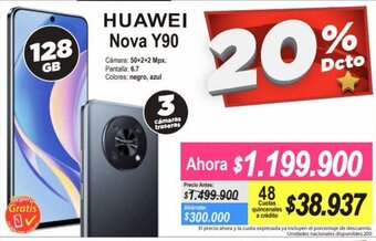 Alkomprar Huawei Nova Y90 128GB oferta