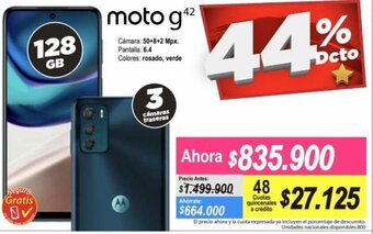 Alkomprar Moto g42 128GB oferta
