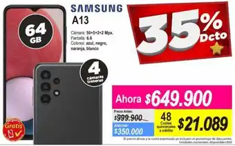 Alkomprar Samsung A13 64GB oferta