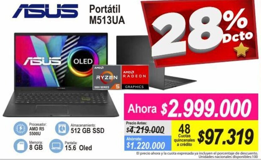 Alkomprar Asus Portátil M513UA oferta