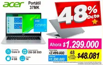 Alkomprar Acer Portátil 37MK oferta