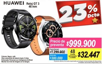 Alkomprar Huawei Reloj GT 3 46mm oferta