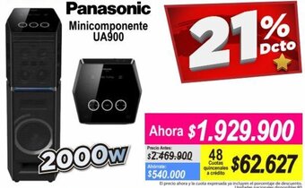 Alkomprar Panasonic Minicomponente UA900 oferta