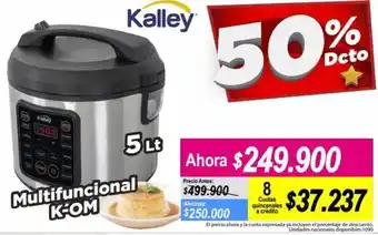 Alkomprar Kalley Multifuncional K-OM 5L oferta