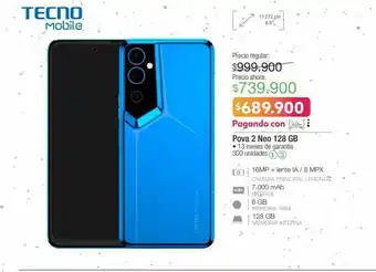Jumbo Pova 2 neo 128gb oferta