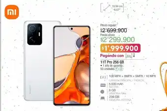 Jumbo Celular 11t pro 256gb oferta