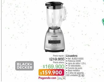 Jumbo Licuadora black & decker oferta