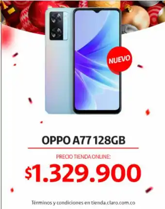 Claro Oppo A77 128GB oferta