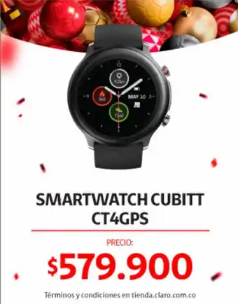 Claro Smartwatch Cubitt CT4GPS oferta