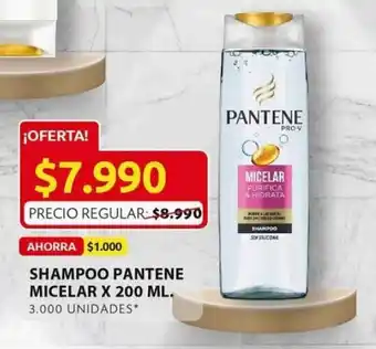 Ara Pantene Shampoo Micelar x 200 ml oferta