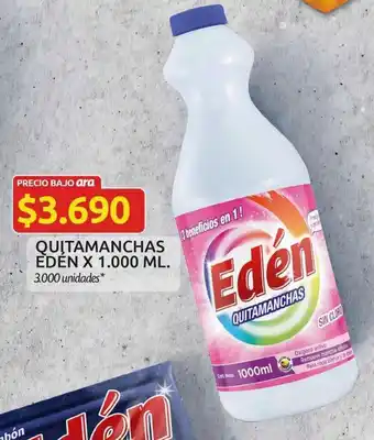 Ara Eden Quitamanchas x 1000 ml oferta