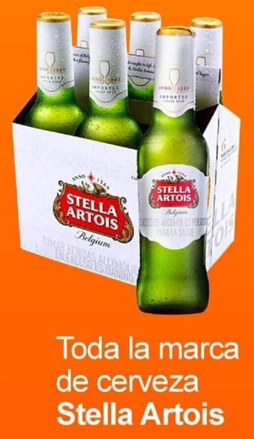 Surtimax Stella Artois Toda la marca de cerveza oferta