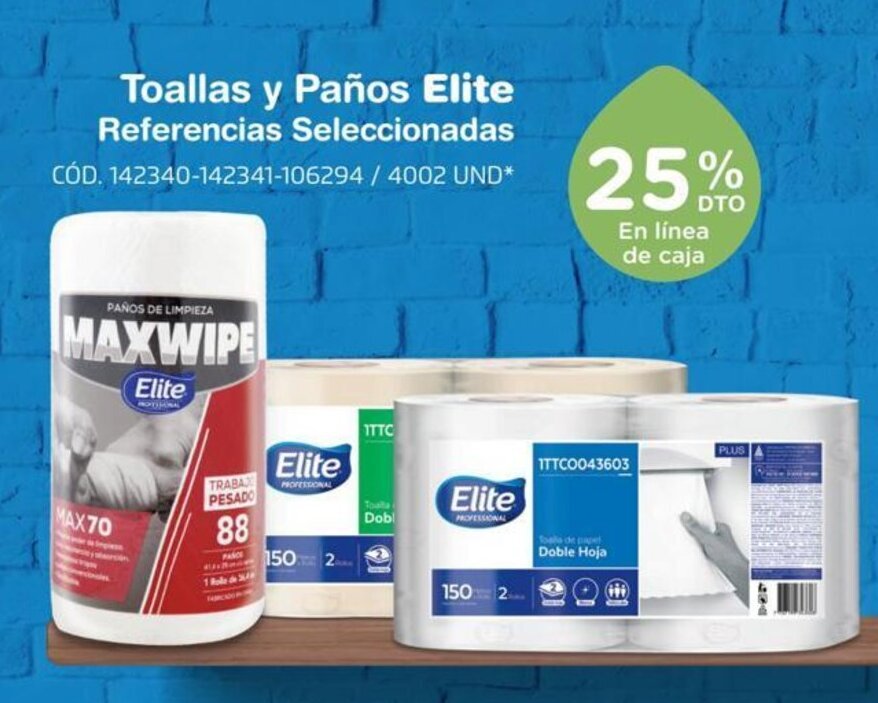 Makro Elite Toallas y Paños oferta