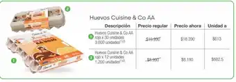 Jumbo Huevos cuisine & co aa oferta