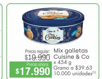 Jumbo Mix galletas cuisine & co oferta