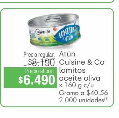 Jumbo Atún cuisine & co lomitos x 4 unidades oferta