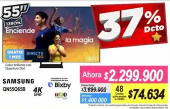 Alkomprar Samsung 4K UHD 55" oferta