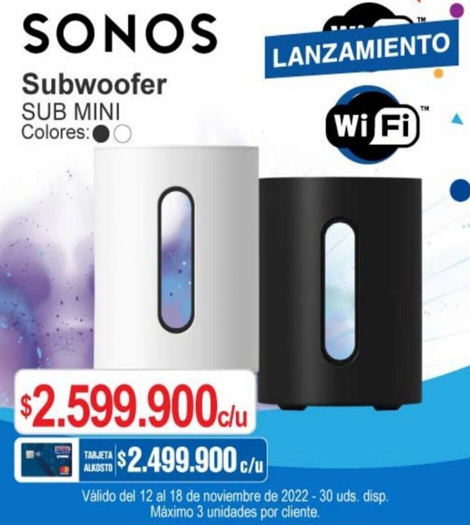 Ktronix Sonos Subwoofer SUB Mini oferta