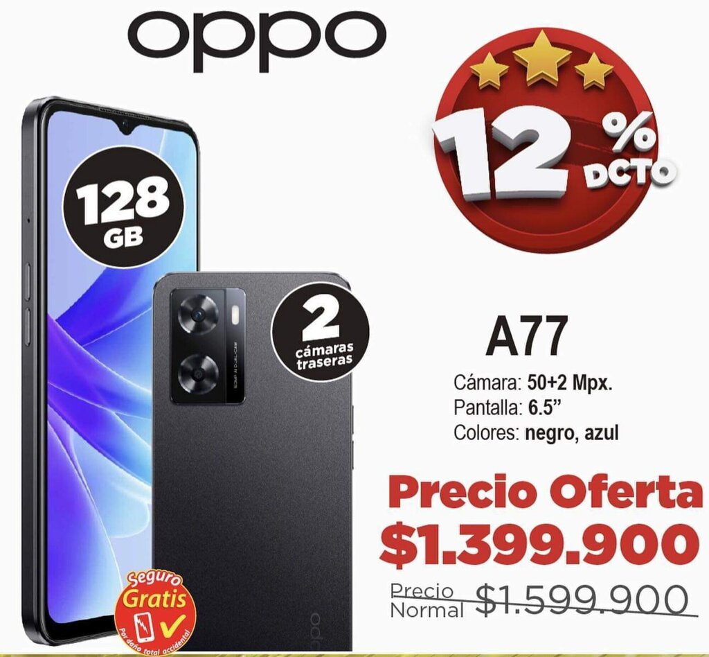 Alkomprar Oppo A77 28GB oferta