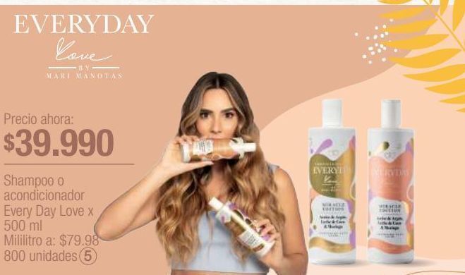 Jumbo Shampoo o acondicionador everyday oferta