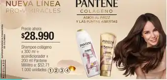Jumbo Shampoo + acondicionador pantene oferta