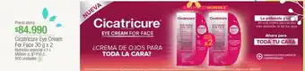 Jumbo Cicatricure eye cream for face 30g x 2 oferta
