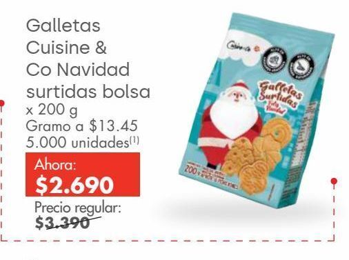 Metro Galletas cuisine & co navidad surtidas bolsa oferta