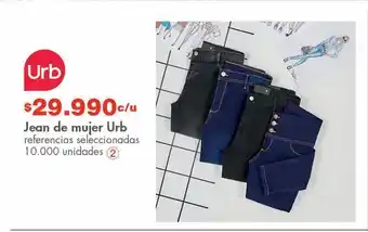 Metro Jeans mujer urb oferta