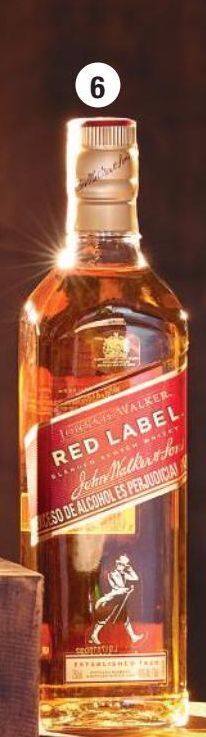 Jumbo Whisky red label johnnie walker x 700 ml oferta